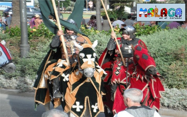 Cabalgata conmemoración de la llegada de los Reyes Católicos a Málaga 